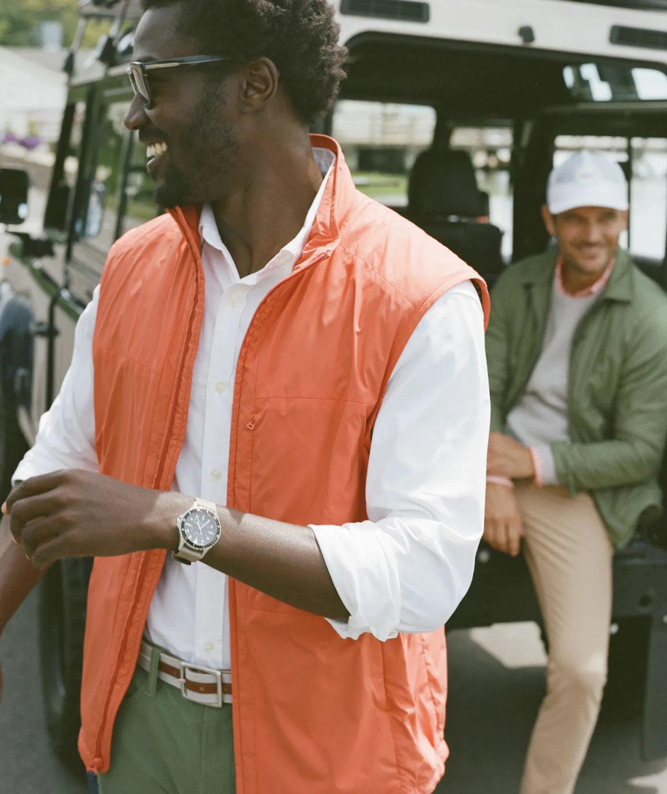 Vineyard Vines On-The-Go Packable Vest Cocktail Sauce Best Sale