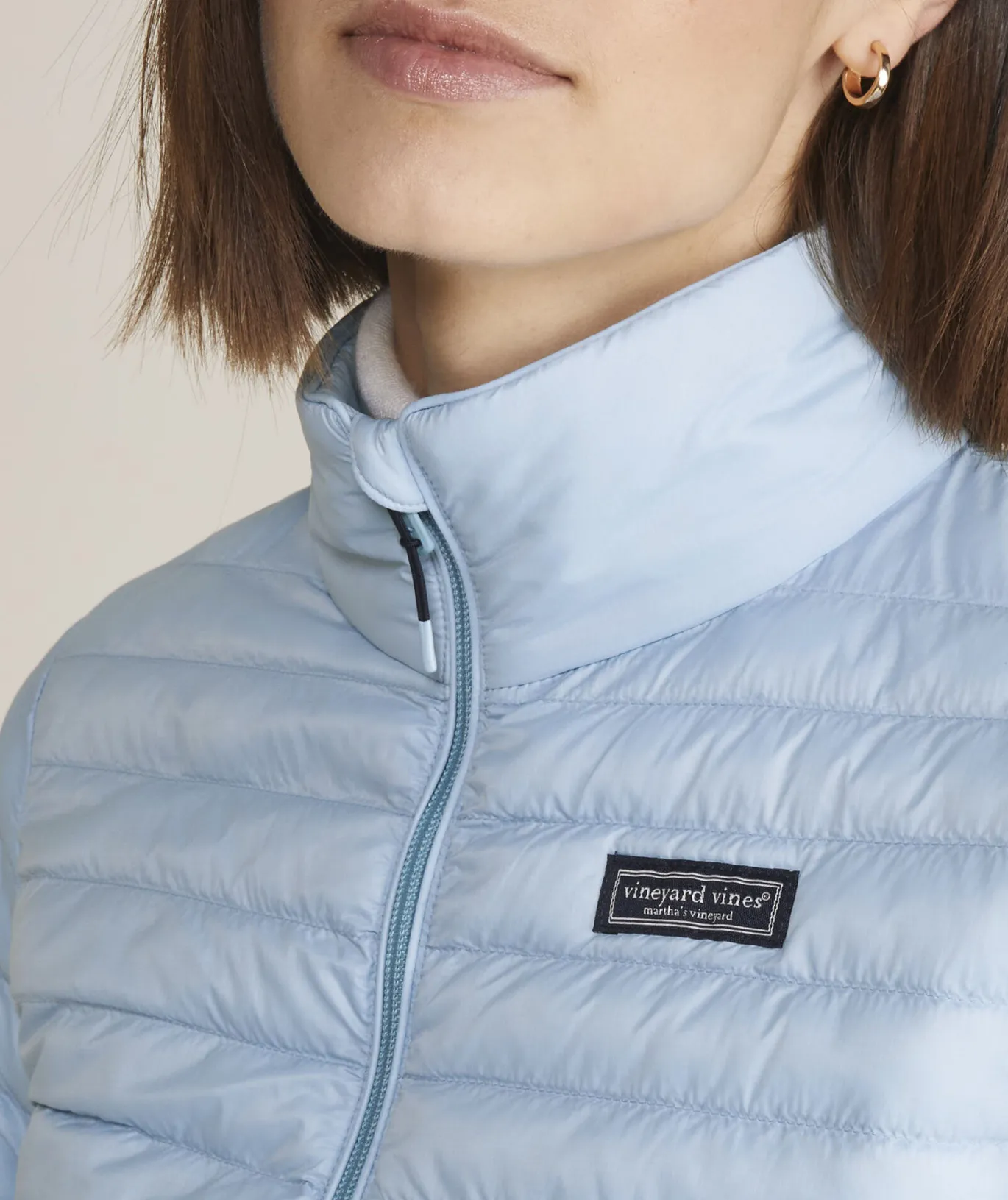 Vineyard Vines Oversized Corduroy Puffer Vest Seabrook Clearance