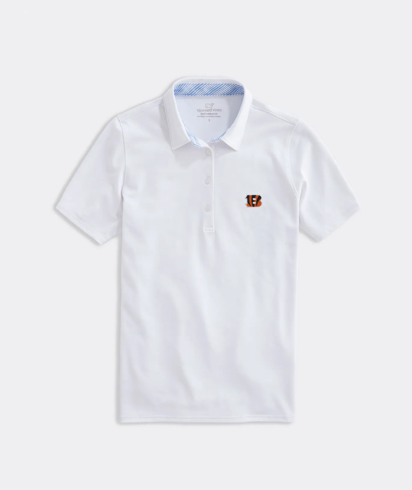 Vineyard Vines Oversized Poplin Button-Down Sunset Stripe-JBlue Outlet