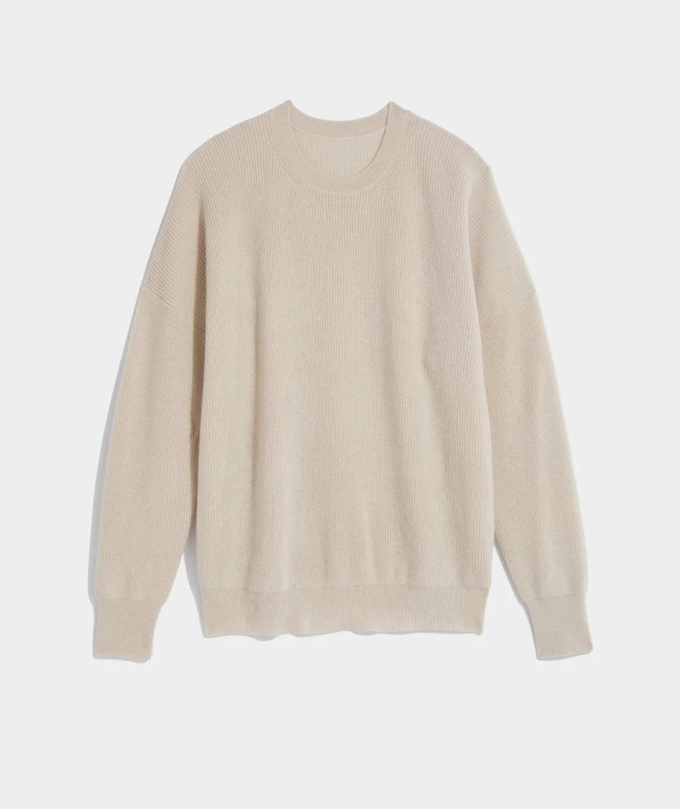Vineyard Vines Oversized Ribbed Luxe Crewneck Sweater Nautical Navy Outlet