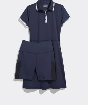 Vineyard Vines Performance Polo Dress Nautical Navy Fashion