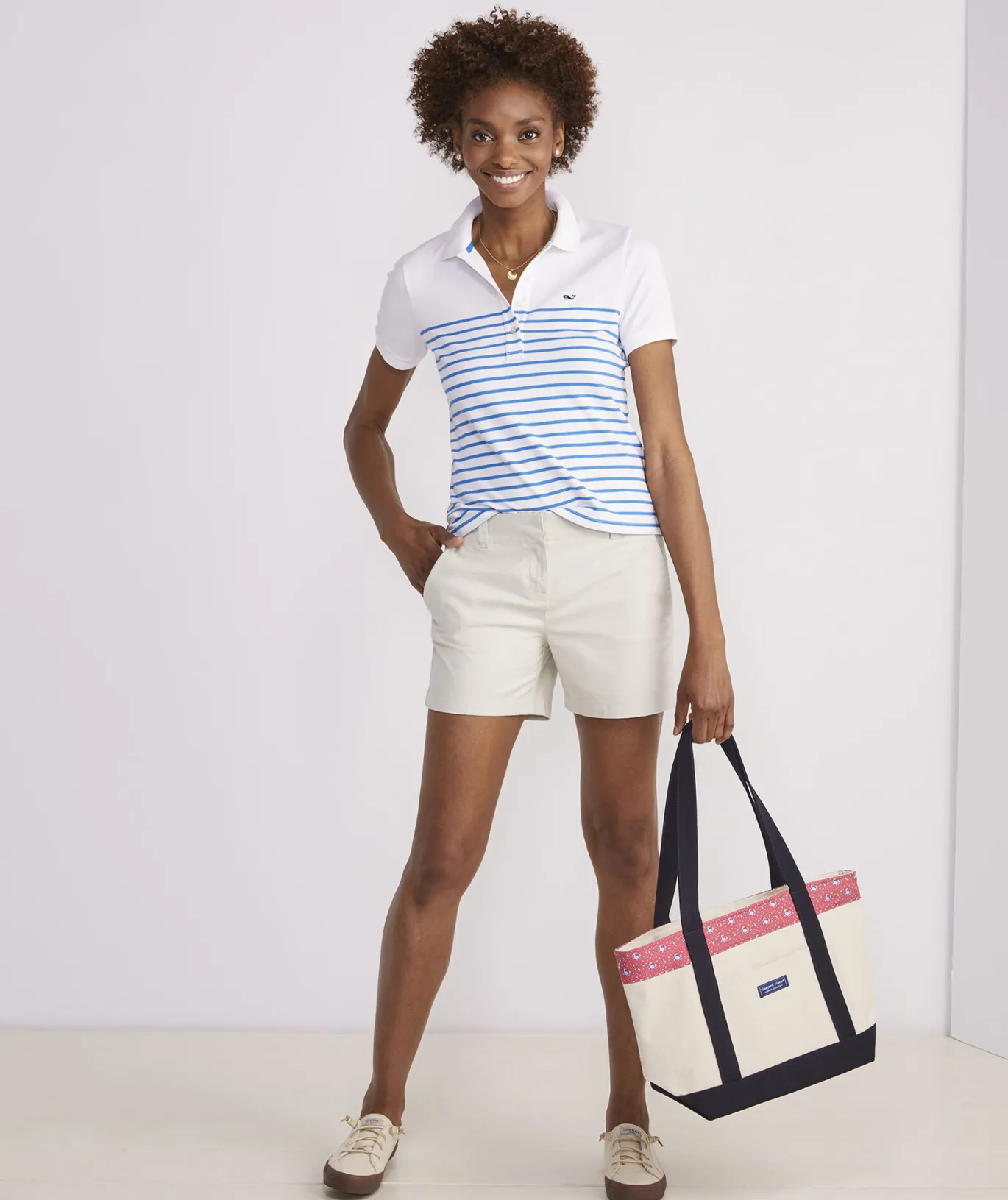 Vineyard Vines Performance Sleeveless Polo Deep Bay Heather Cheap
