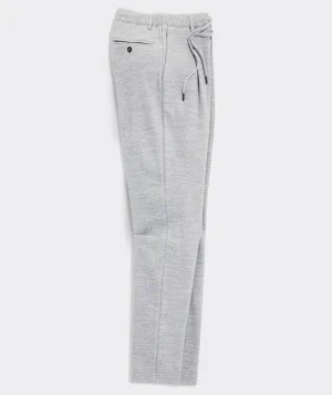 Vineyard Vines Pleated Knit Pull-On Pants Ultimate Gray Shop