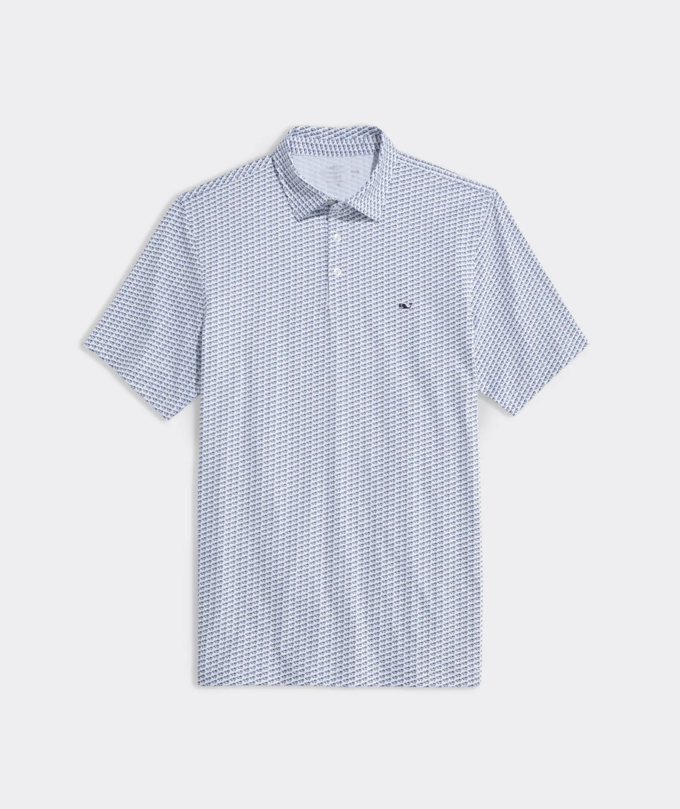 Vineyard Vines Printed Sankaty Polo Bonefish White Cap Best Sale