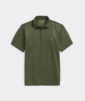 Vineyard Vines Printed Sankaty Polo Seagulls-Forest Oliv Cheap