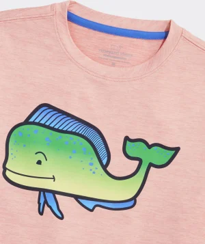 Vineyard Vines Printed Sankaty Polo Ski Geo-Oc Brz Outlet