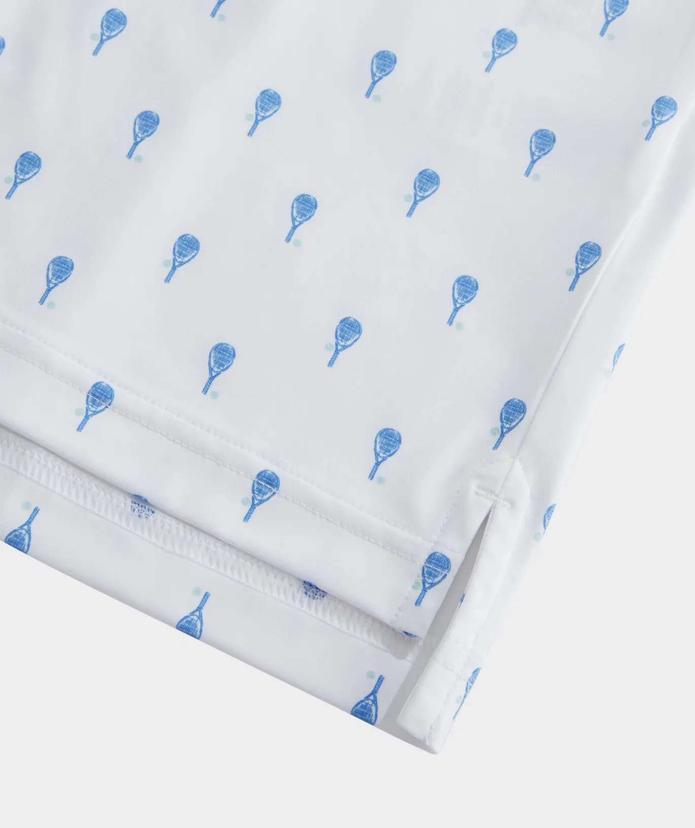 Vineyard Vines Printed Sankaty Polo Tennis Polo White Fashion