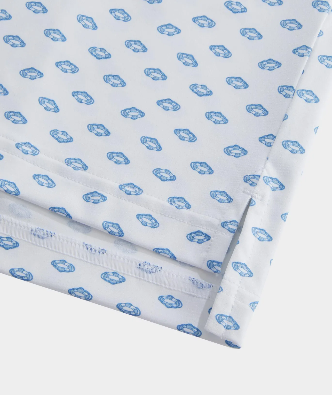 Vineyard Vines Printed Sankaty Polo Overboard All Wht Discount