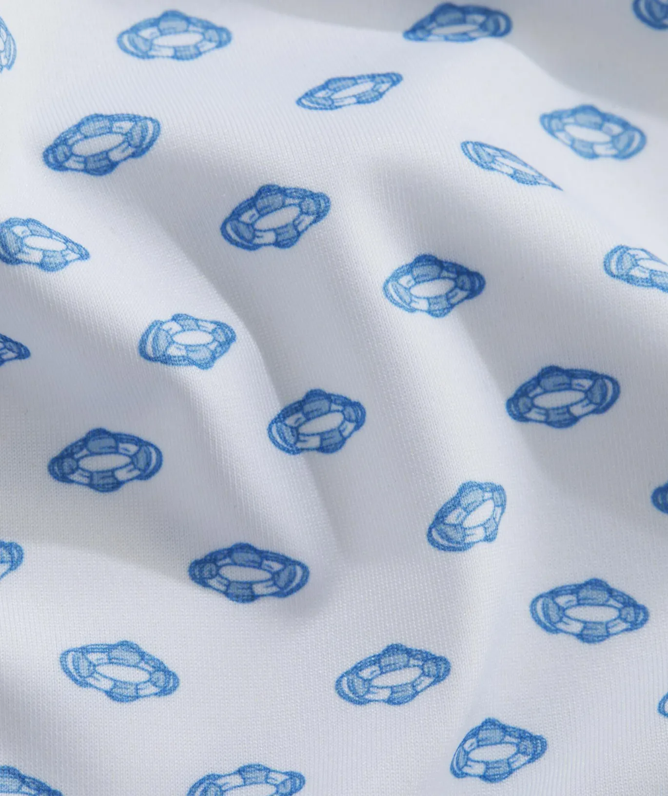 Vineyard Vines Printed Sankaty Polo Overboard All Wht Discount