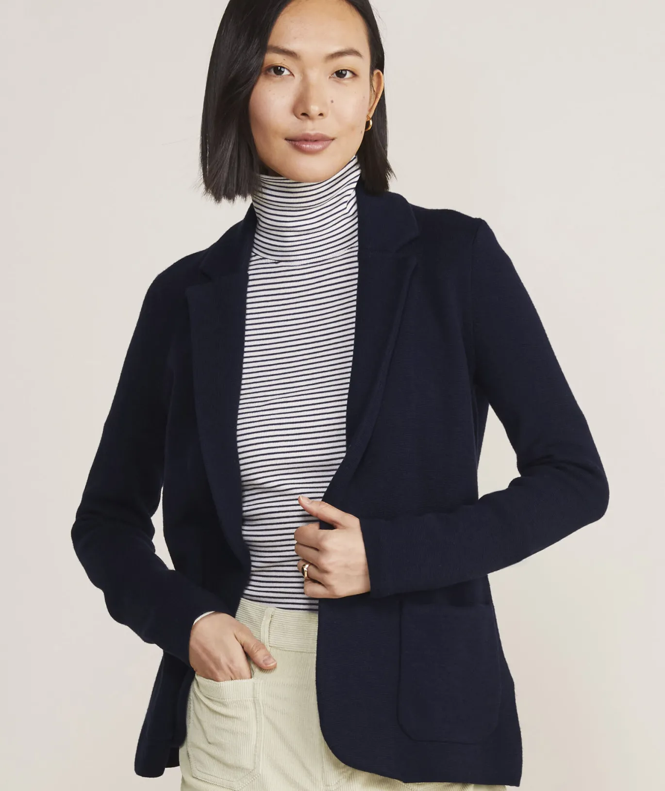 Vineyard Vines Quilted Bouclé Jacket Marshmallow Cheap