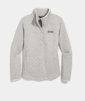 Vineyard Vines Quilted Dreamcloth® Shep Shirt™ Toasted Almond Hthr Flash Sale