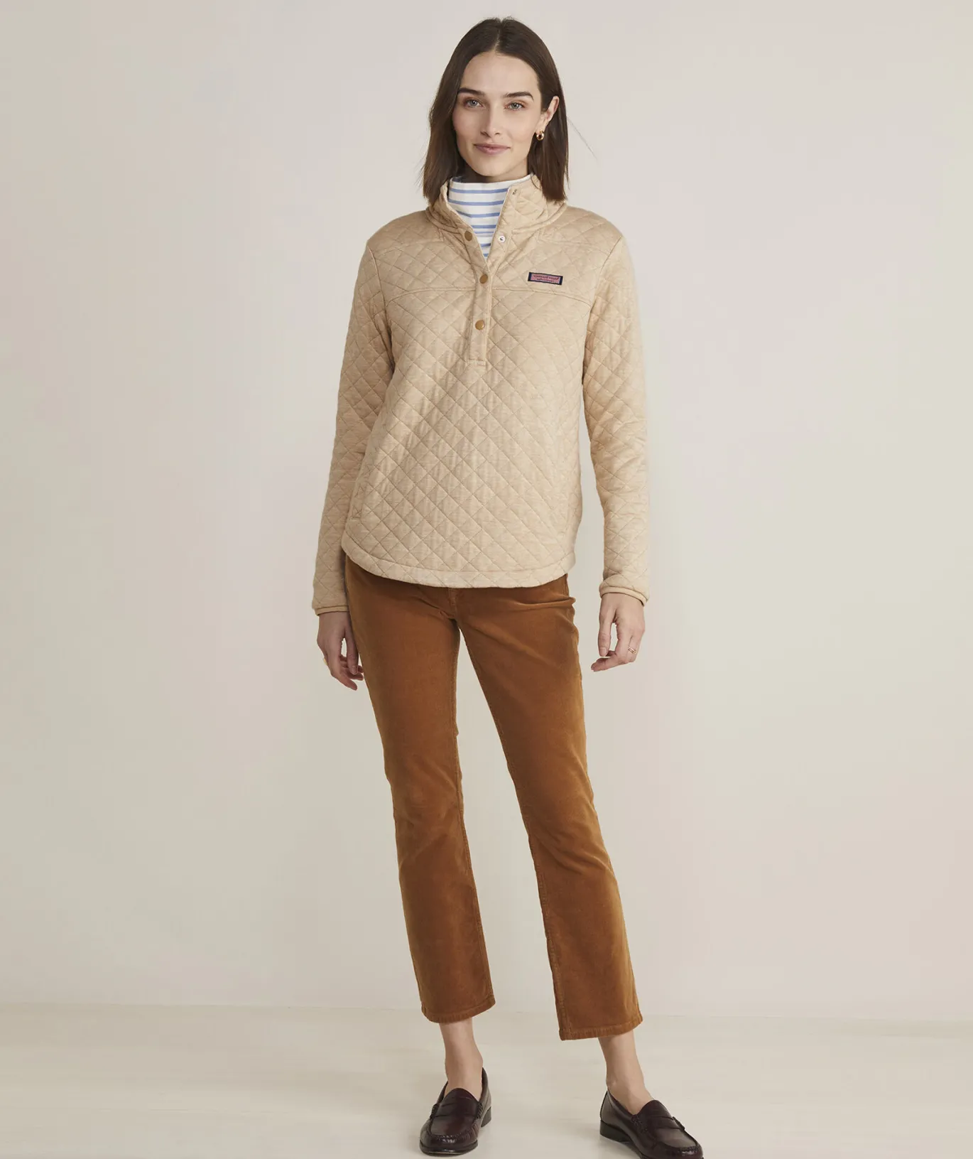 Vineyard Vines Quilted Dreamcloth® Shep Shirt™ Calm Water Heather Flash Sale
