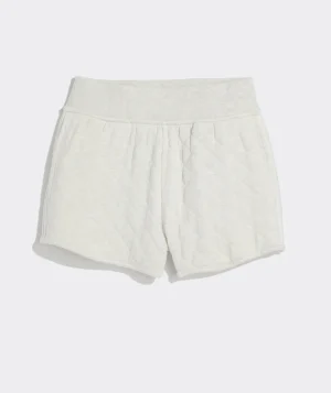 Vineyard Vines Quilted Dreamcloth® Shorts Officer Khaki Hthr Cheap