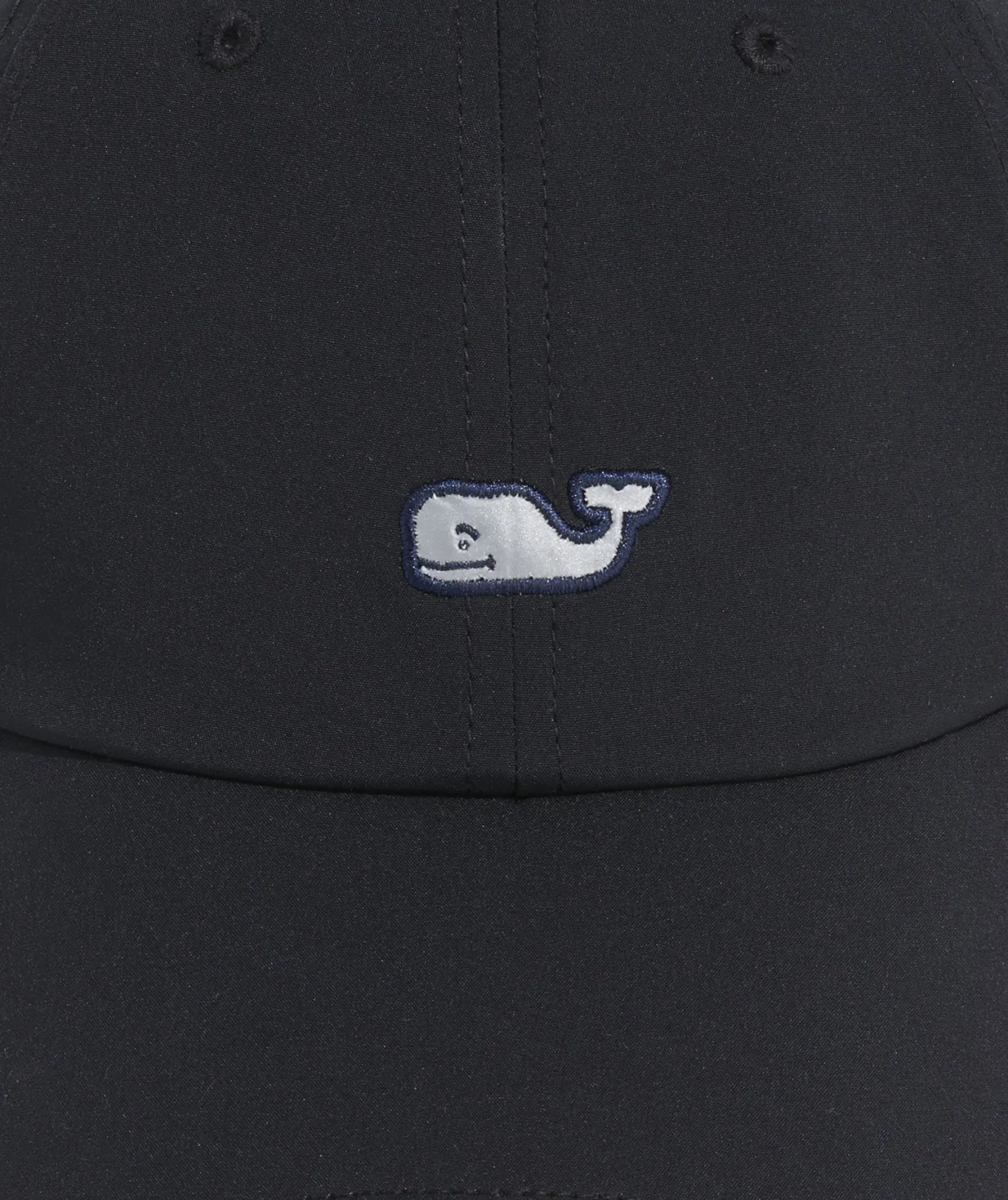 Vineyard Vines Reflective Logo Baseball Hat White Cap Flash Sale