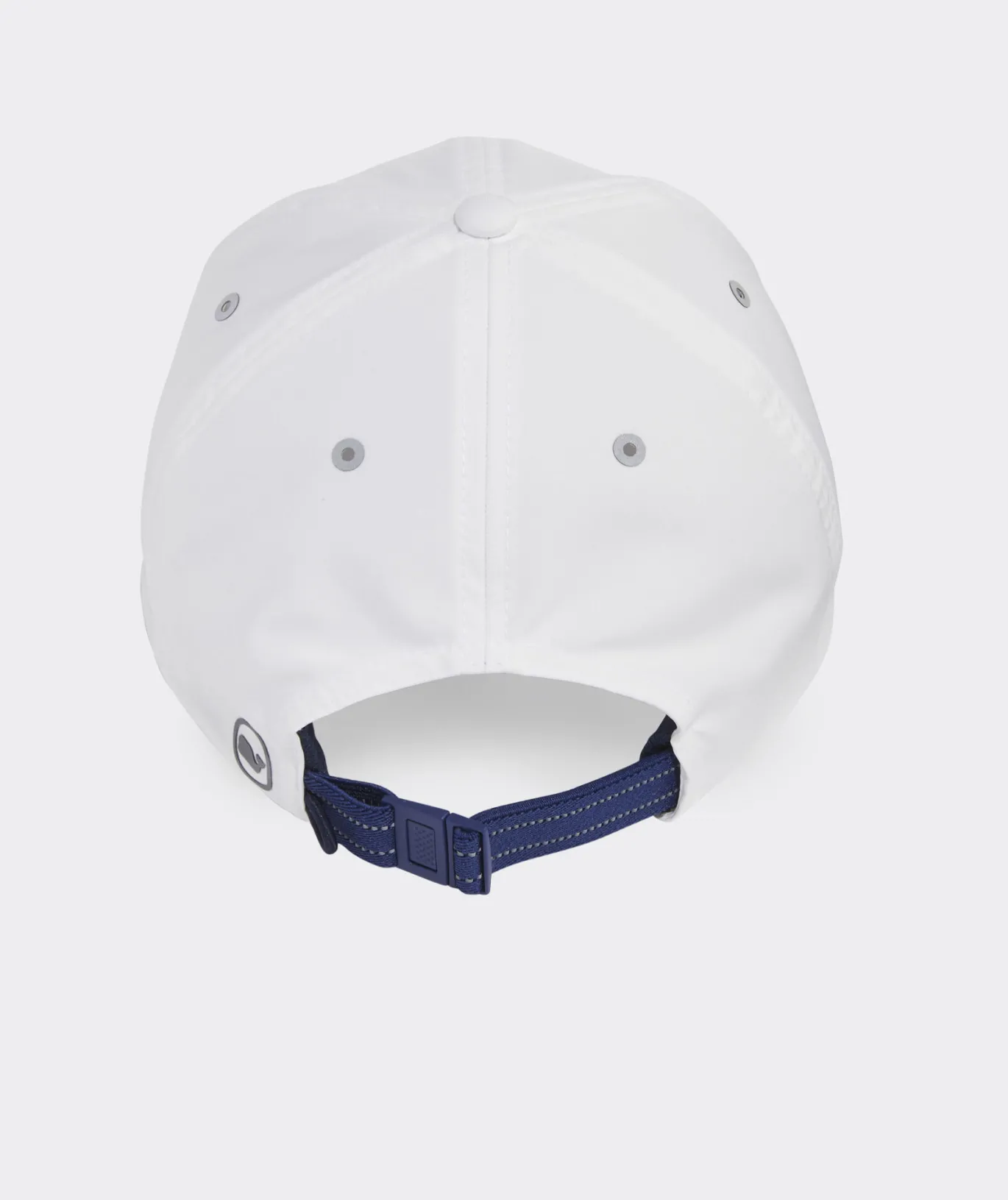 Vineyard Vines Reflective Sport Baseball Hat White Cap Flash Sale