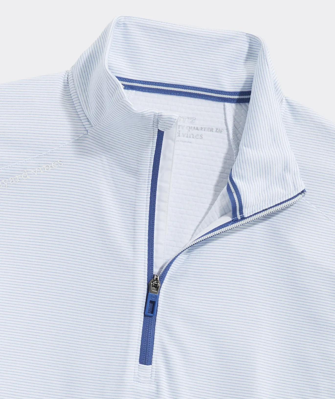 Vineyard Vines Sankaty Quarter-Zip White Cap Outlet