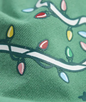 Vineyard Vines Santa Hat Whale Long-Sleeve Pocket Tee Charleston Green Online