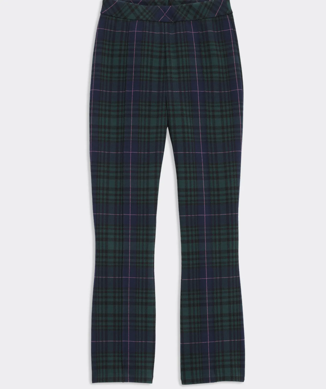 Vineyard Vines Sequin Check Trouser Sequin Gingham-Navy Flash Sale