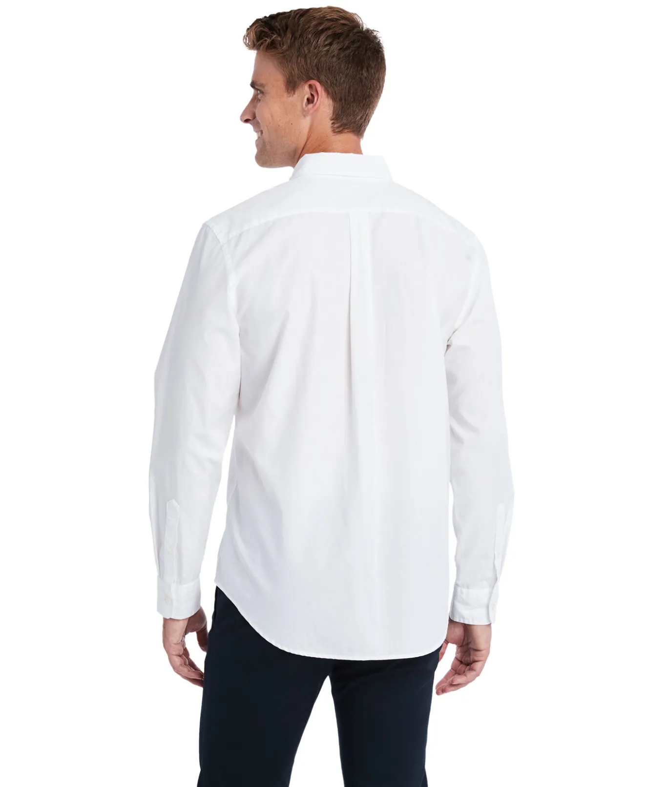 Vineyard Vines Stretch Poplin Solid Shirt White Cap Hot