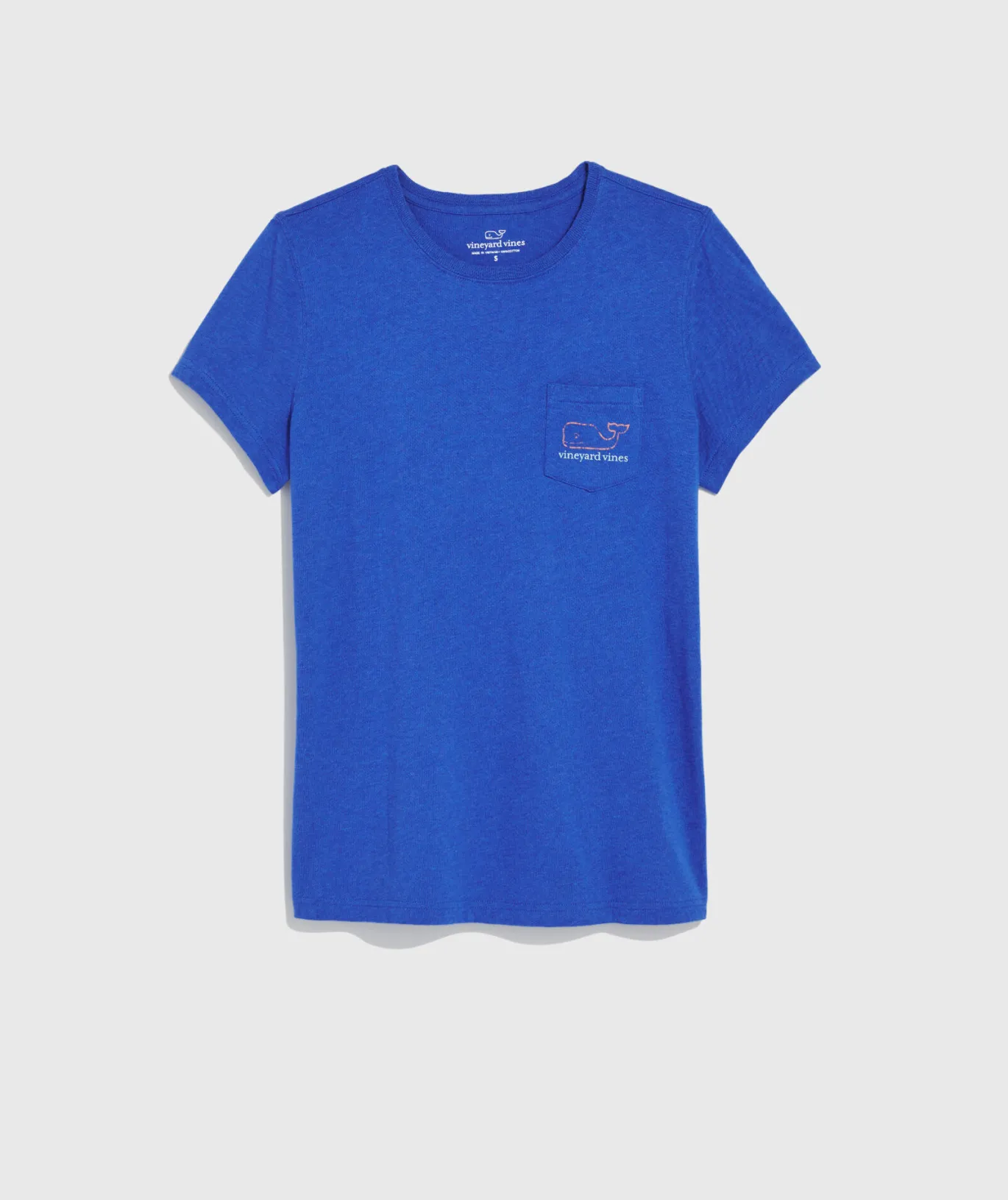 Vineyard Vines Striped Jamestown Boatneck Tee H.Stripe-Navy/White Cheap