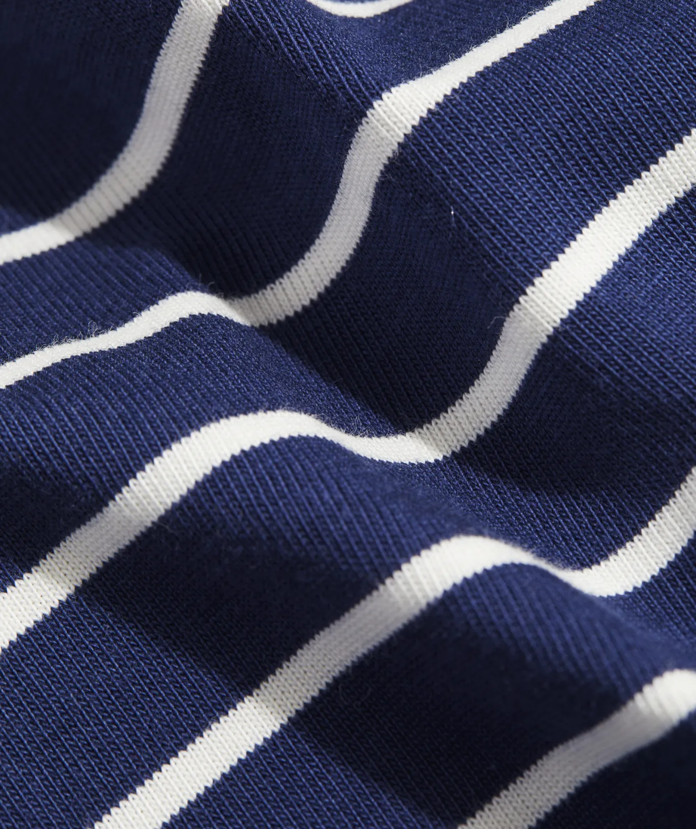 Vineyard Vines Striped Jamestown Funnel-Neck Tee HS - Marsh/Coastline Fashion