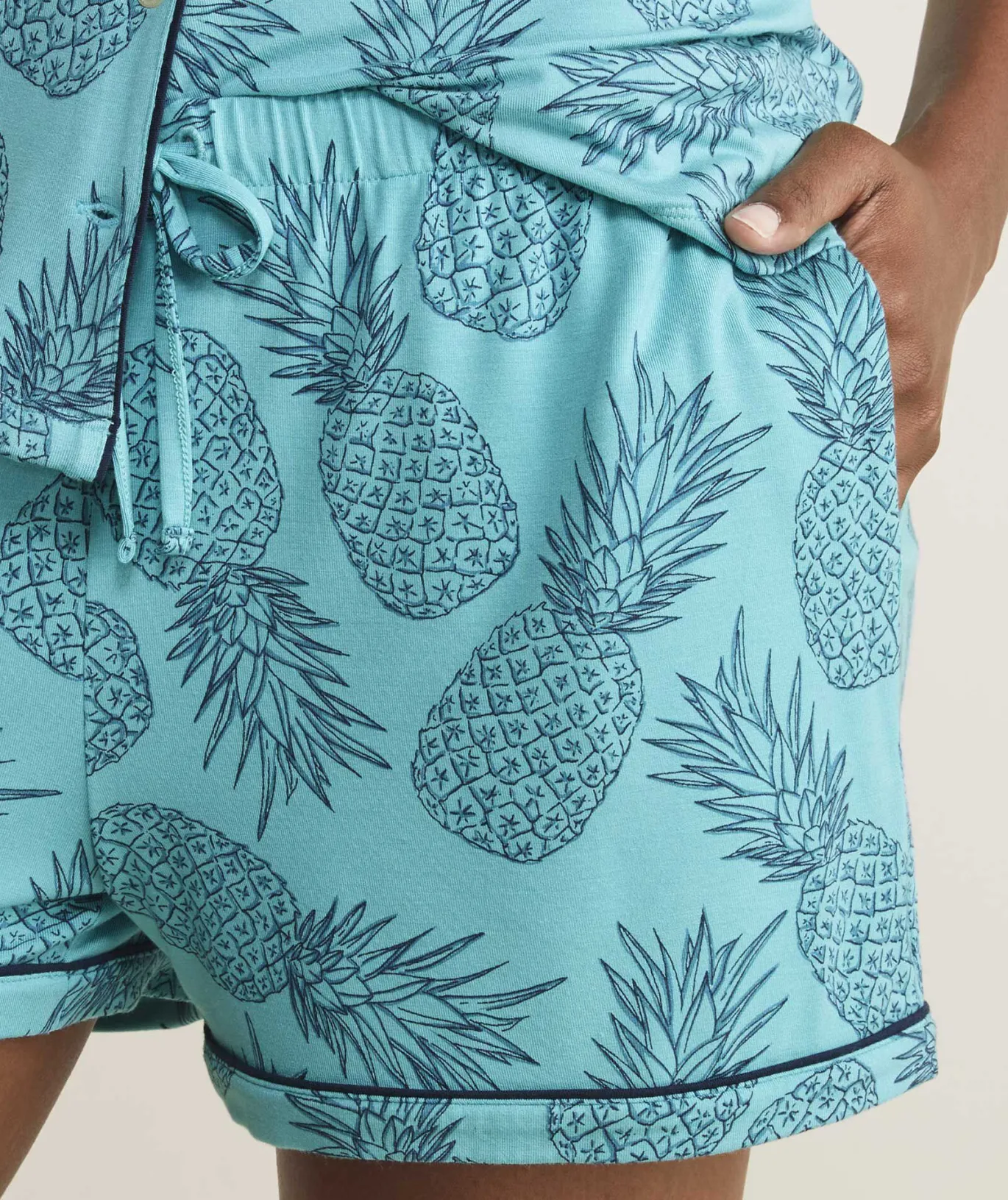 Vineyard Vines Super-Soft Printed Knit Pajama Short Set PA - Marsh/Lagoo Store