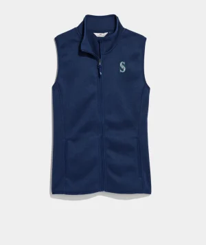 Vineyard Vines Toronto Blue Jays Sankaty Quarter-Zip Deep Bay Flash Sale
