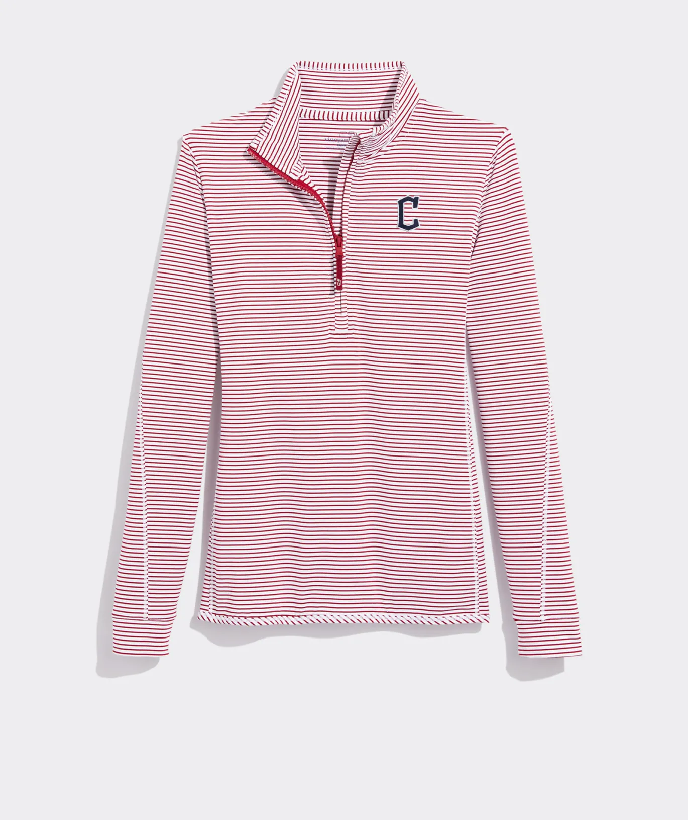 Vineyard Vines University Of Georgia Saltwater Quarter-Zip Sailors Red Best