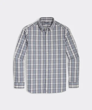 Vineyard Vines VV Icons Long-Sleeve Harbor Performance Tee Surplus Heather Flash Sale
