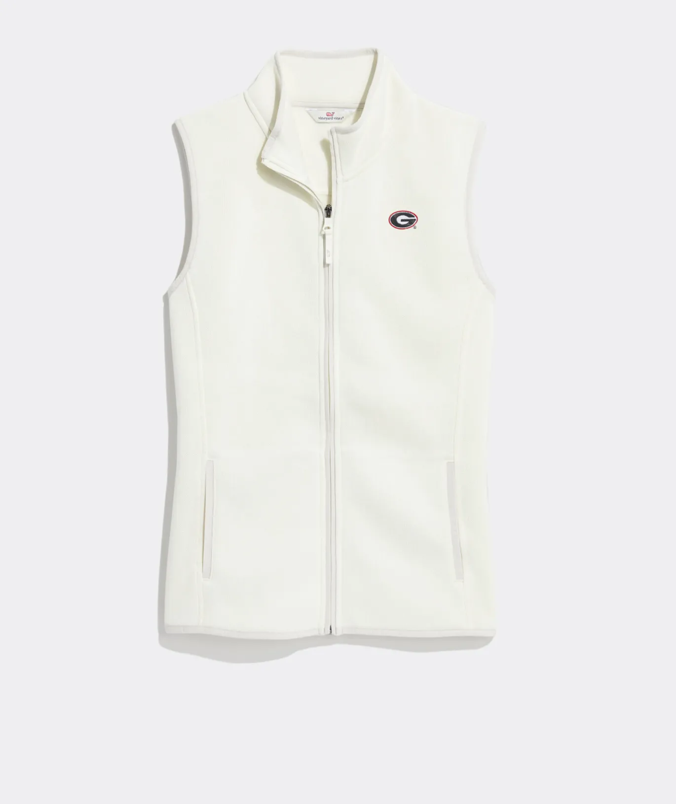 Vineyard Vines Washington Nationals Bradley Stripe Sankaty Polo StripeWhite/Granite Hot