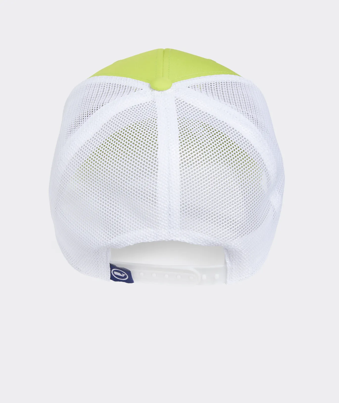Vineyard Vines Whale Dot Performance Trucker Hat Wild Lime Outlet