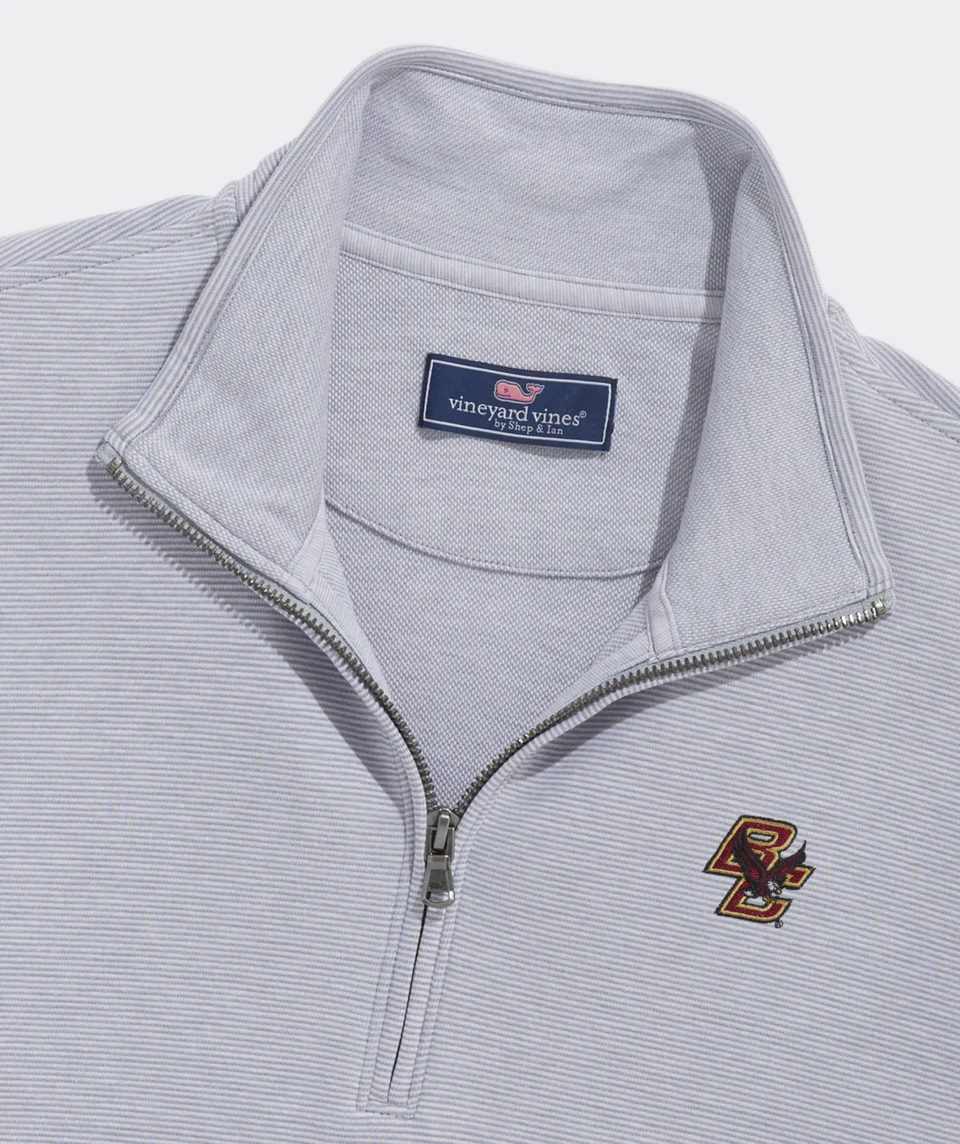 Vineyard Vines Whale Flag Embroidered D-Ring Belt Officer Khaki Shop