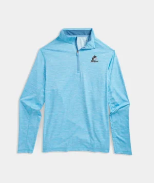 Vineyard Vines Women's Carolina Panthers Mountain Sweater Fleece Vest Deep Bay Fashion