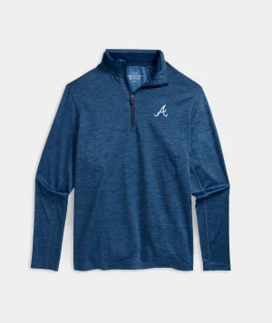 Vineyard Vines Women's Houston Texans Cashmere Crewneck Light Heather Gray New