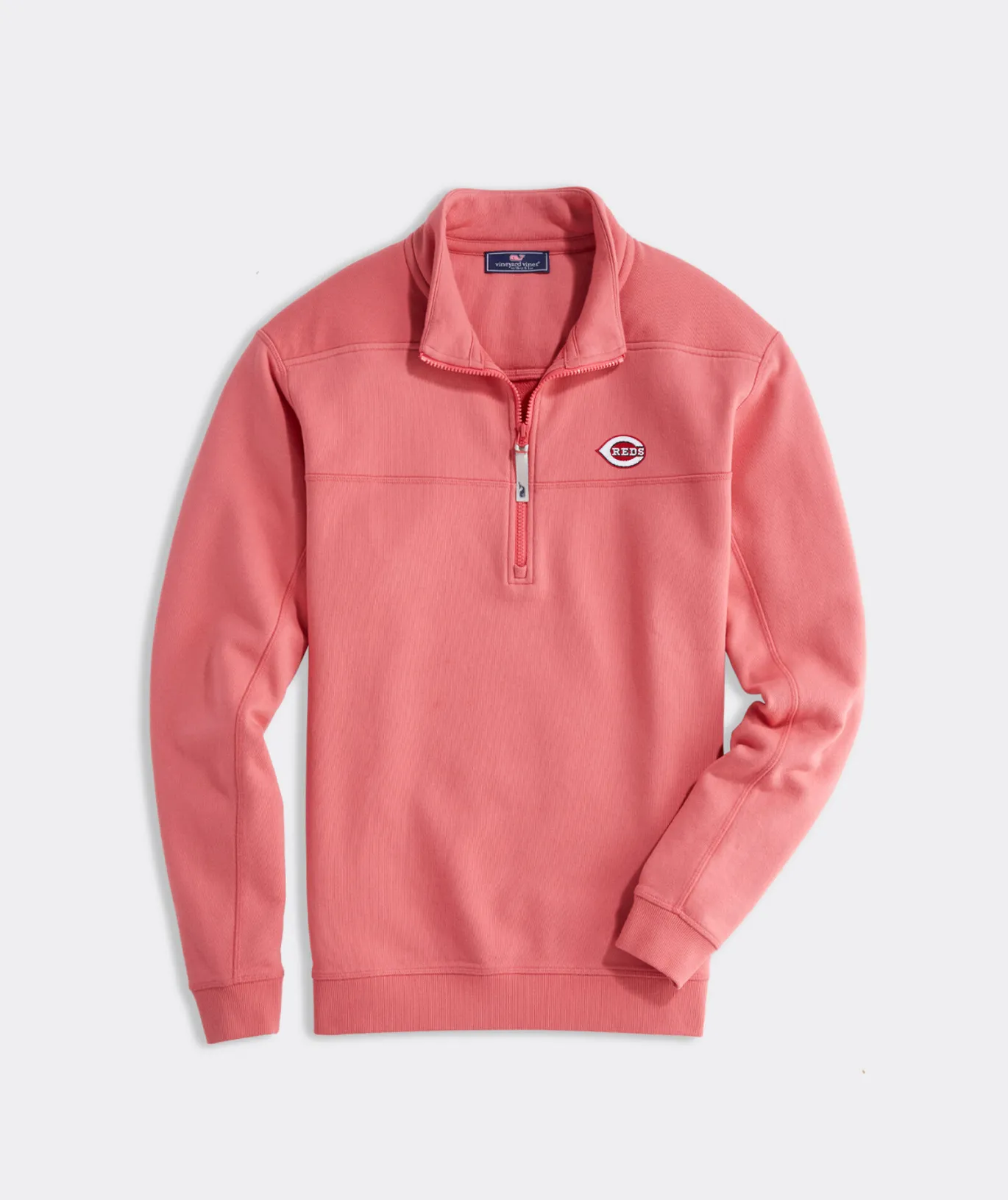 Vineyard Vines Women's Los Angeles Angels Mountain Sweater Fleece Vest Marshmallow Hot