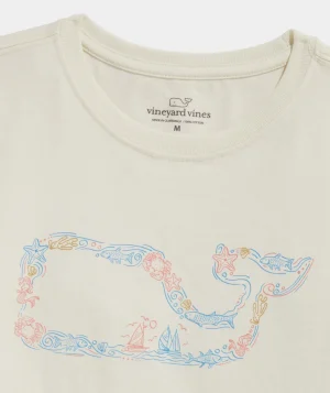 Vineyard Vines Women's Miami Dolphins Dreamcloth Shep Shirt&trade; Light Heather Gray Online