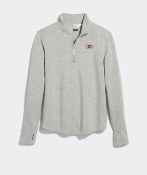 Vineyard Vines Women's Minnesota Twins Mountain Sweater Fleece Vest Marshmallow New