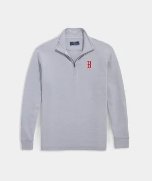 Vineyard Vines Women's New York Jets Cashmere Crewneck Light Heather Gray Best Sale