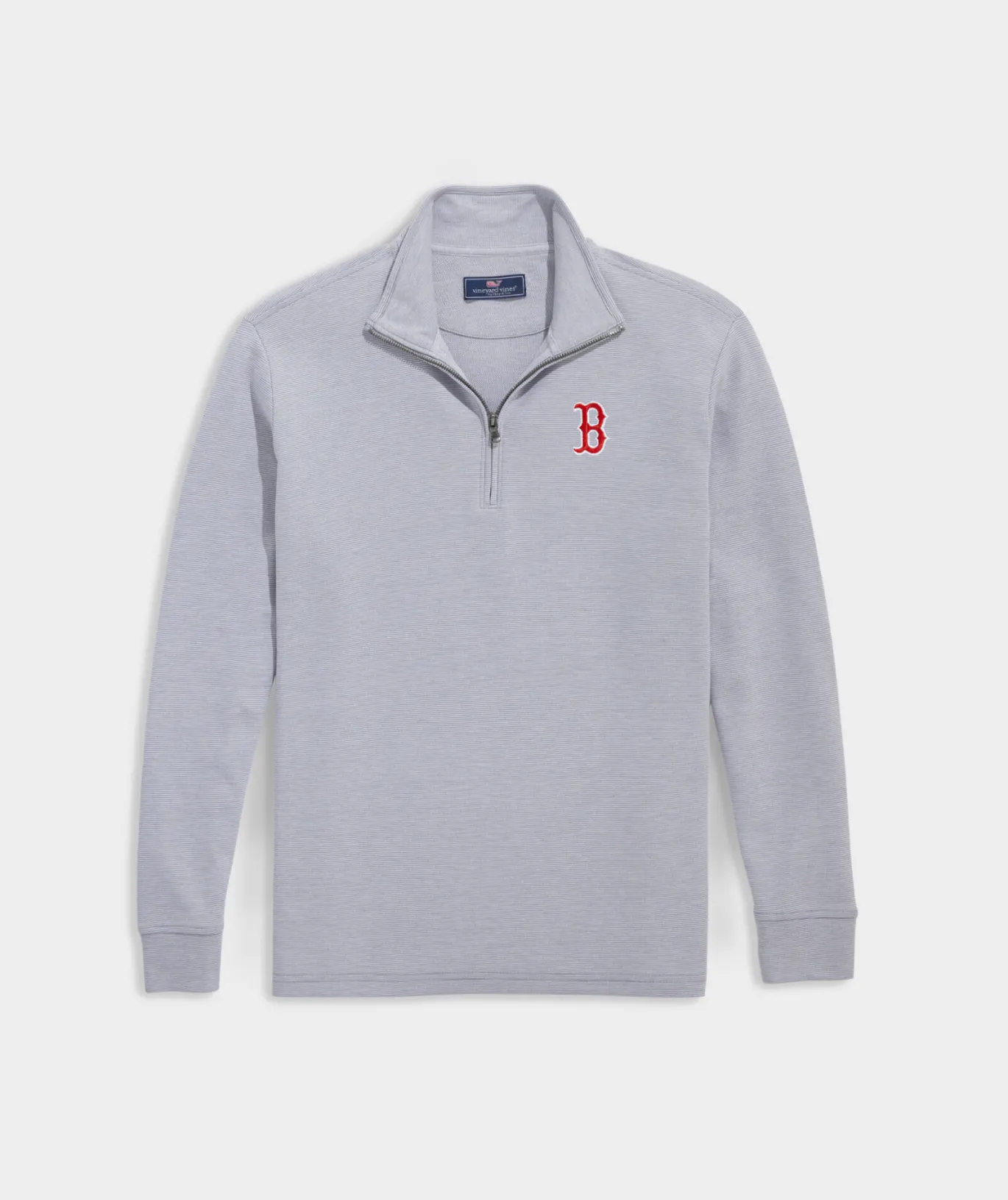 Vineyard Vines Women's New York Jets Cashmere Crewneck Light Heather Gray Best Sale