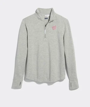Vineyard Vines Women's Philadelphia Phillies Crewneck Grey Heather Hot