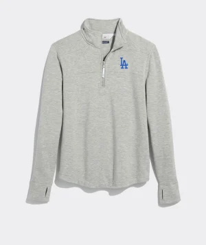 Vineyard Vines Women's Seattle Mariners Mountain Sweater Fleece Vest Deep Bay Cheap