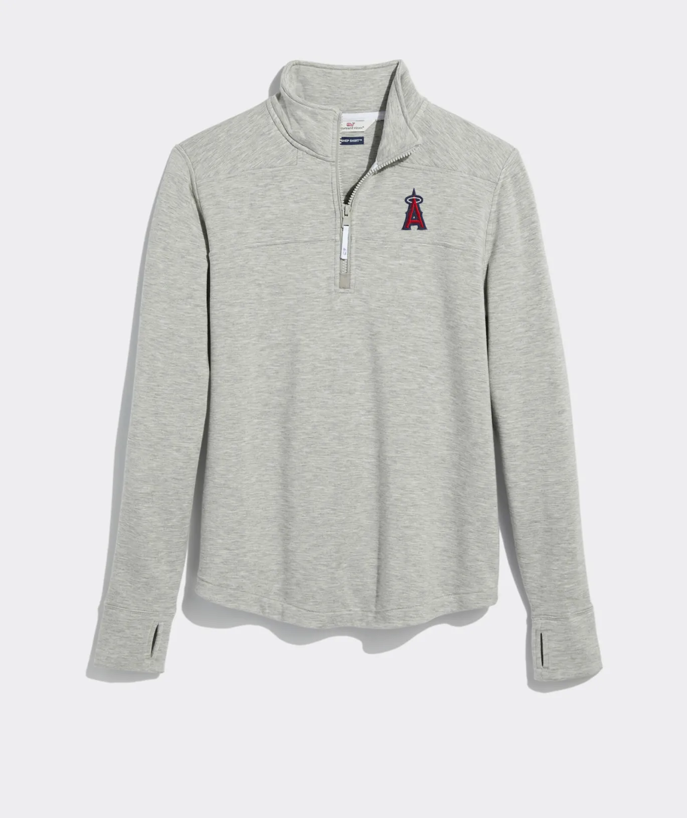Vineyard Vines Women's Tampa Bay Buccaneers Cashmere Crewneck Light Heather Gray Cheap