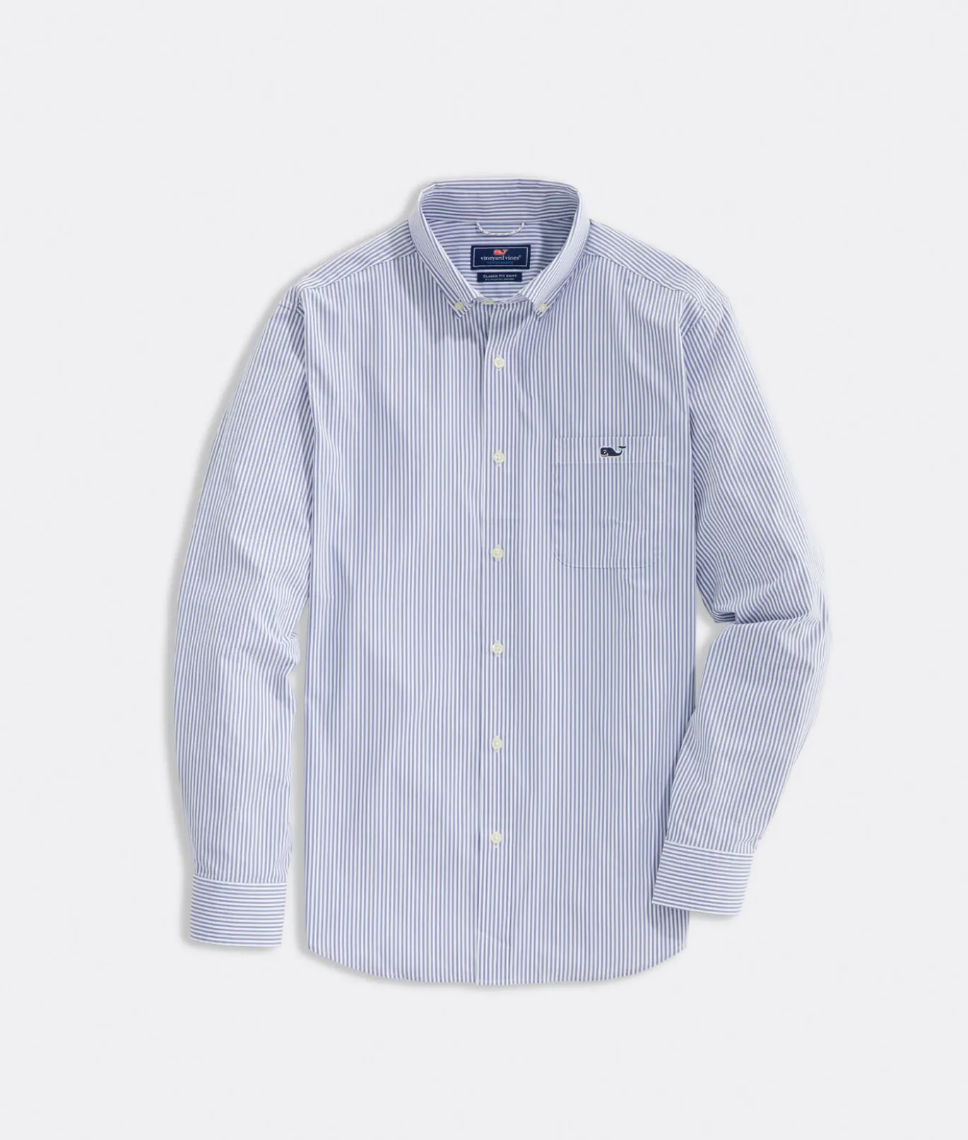 Vineyard Vines Women's Washington Commanders Sankaty Shep Shirt™ Bradley Stripe White Cap / Collegiate Burgundy New